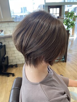 ヘアーアンドスパ フラップス(FLAPS) ショートボブ