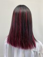 ラインヘアー(LINE HAIR) デザインカラーも得意です!派手髪なら瀧本にお任せ☆