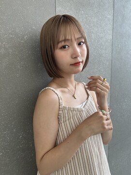 ロンド 表参道店(Lond) 【Lond表参道倉崎涼】ハイトーンミルクティーボブが可愛すぎる