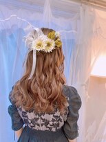 リムネ(RIMUNE)&nbsp;謝恩会におすすめ　ハーフアップ