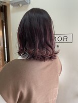 ヘアルーム ドア(Hair room DOOR) 【DOOR】ハイライト＆ラベンダーカラー