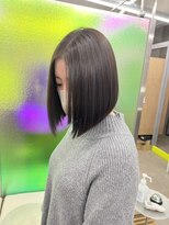 ナンバー 天王寺(NUMBER) ◆酸性ストレート/ミニボブ/髪質改善/TOKIOトリートメント