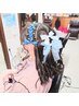 組み合わせヘアセット(3つ以上)　￥2500(濡れ髪NG)
