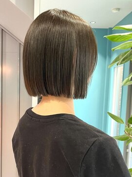 ノエ トトン(noe tton) イメチェン/ホワイトブロンド/外ハネボブ/美髪/名古屋/名駅58