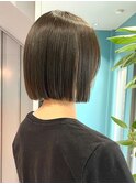 イメチェン/ホワイトブロンド/外ハネボブ/美髪/名古屋/名駅58