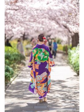 ナナホシ(NANAHOSI) 振袖　着付け　ヘアメイク