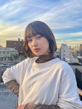 ヘアーアンドメイク エクリ 不動前店(Hair&Make equri) 秋の深めベージュカラー