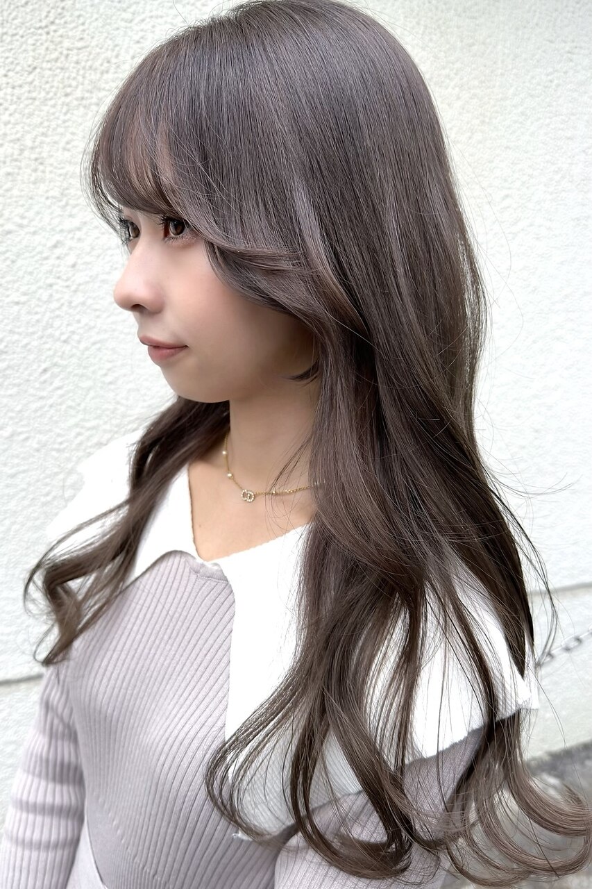 【人気No.1】カット+アディクシーカラー+前処理TR付 ￥8500