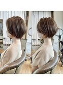 大人ショートボブ