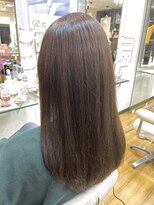 ジャストヘア ラポール 北久里浜店(just hair RAPPOR)&nbsp;【根岸真奈美】アッシュカラー/セミロング/オージュア
