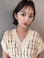 パーク(PARK)&nbsp;切りっぱなしボブ×ラベンダーアッシュ