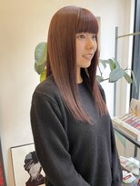 ヘアーアイスカルテット(HAIR ICI QUARTET) 大人美人ピンクショコラカラー小顔