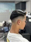 サイドパート スキンフェード 枚方 南楠葉