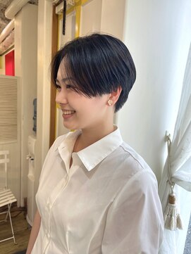 キートスバイガーランド (Kiitos by Garland) ハンサムショート/マッシュショート/グレーカラー/吉祥寺