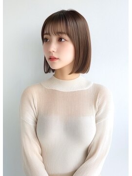 ライズ ネックス ザ サロン 渋谷(LIZE nex the salon) タッセルボブ［＃渋谷駅＃韓国＃髪質改善］