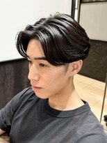 オーガル 栄店(ORGAR)&nbsp;フェザーパーマナチュラルグラデーション大人センターパート