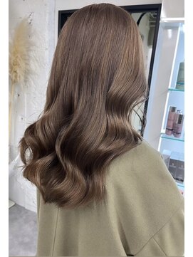 リア(riah) ブリーチなしダブルカラーレイヤーカット韓国ヘア
