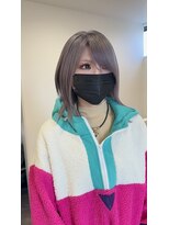 ハイク(HYKE)&nbsp;シルバーグレー/グレージュ/ケアブリーチ