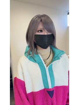 ハイク(HYKE) シルバーグレー/グレージュ/ケアブリーチ