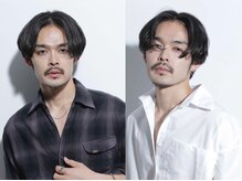 メンズサロン キング 梅田店(Men’s salon K!ng)の雰囲気（眉毛スタイリング大人気◎センターパート/ニュアンスパーマ/梅田）