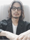 メンズミディアムパーマ　スパイラルパーマ　ボブパーマ