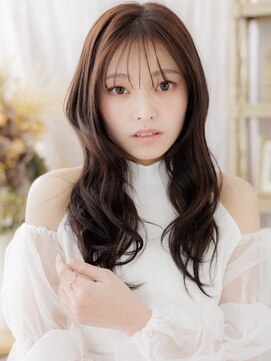 カバーヘア ブリス 大宮西口(COVER HAIR bliss) セミウェットシースルーバングレイヤーロングa大宮20代30代40代