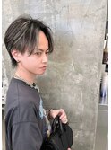 波巻きツイストスパイラルパーマ/フェザーパーマ/眉毛/メンズ