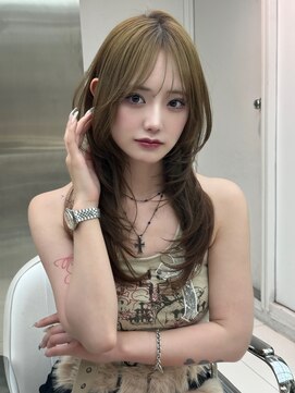 レディアル 渋谷(REDEAL) 韓国ヘア/ブリーチ/暖色カラー/ワンホン【レイヤー/渋谷】