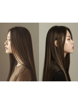 ノーベル賞受賞成分配合!潤い&艶感、理想の髪質を実現♪話題のTOKIO DESIGN INKARAMI縮毛矯正\16200　銀座