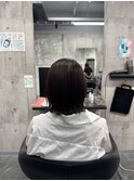 ぱつっとボブ 外ハネボブ ショートボブ