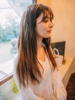 ヘアアンドリラクゼーション シャッセ(Hair&Relaxation SASE) 韓国風顔まわりカット