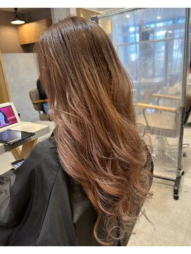 フラミューム 川越(flammeum) バレイヤージュカラー