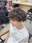 メンズカットパーマ