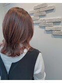 外ハネひし形ヘア