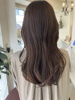 アミュレ(Amule)&nbsp;夏の上品抜け感ショコラブラウンくびれロングレイヤーくびれヘア