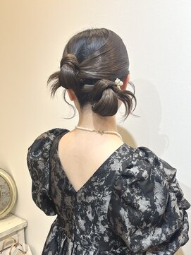 ヘアコレクション アンジュ(Hair collection Unge) ツインカチモリアレンジ