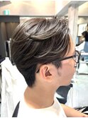 ツーブロックショート