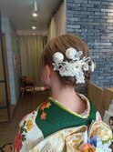 ゆるふわシニヨン