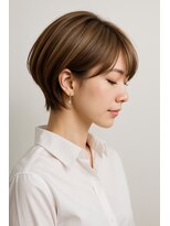 サイクル(CYCLE)&nbsp;［ショート/ボブ/ブリーチなしダブルカラー/ダブルカラー]