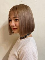 ブロック ジャポン(bloc japon)&nbsp;ブロンドミニボブ/ハイトーン/ブリーチ/ダブルカラー