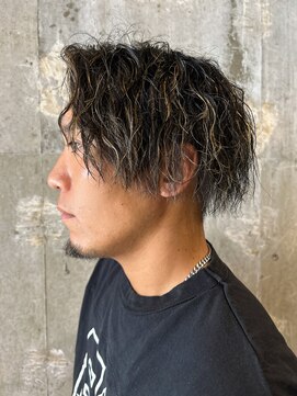 ラグシス ザ バックルーム(LUXIS THE BACK ROOM) ツイストスパイラルパーマ【立川/メンズ】