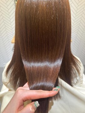 ムーン(moon) クラゲヘアー/小顔に見せるヘア/ココアベージュ/武蔵小杉