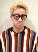 【メンズ】ハイトーン ホワイトブロンド アクティブショート