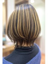 グランヘアー 大町店(GRANHAIR)&nbsp;コントラストカラー×ショートレイヤー