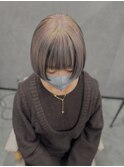 ショートボブ／アンブレラカラー
