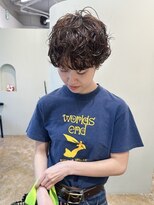 ユー(yew) ショート/ショートパーマ/ニュアンスパーマ/前髪パーマ