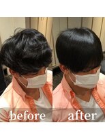 エノア 青山(ENORE) メンズ縮毛矯正/曲がる縮毛矯正/メンズ髪質改善/メンズカット