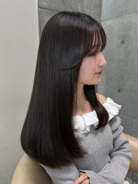 ロンドメリア 天神大名店(Lond Melia) 着物ヘア/大人ガーリー/ダークアッシュ/似合わせカット