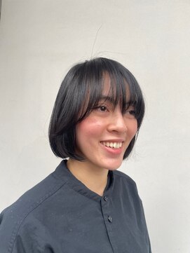 アルジャーノン(algernon) 切りっぱなしボブ