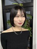 【小田大樹】重く見えずまとまるボブ！